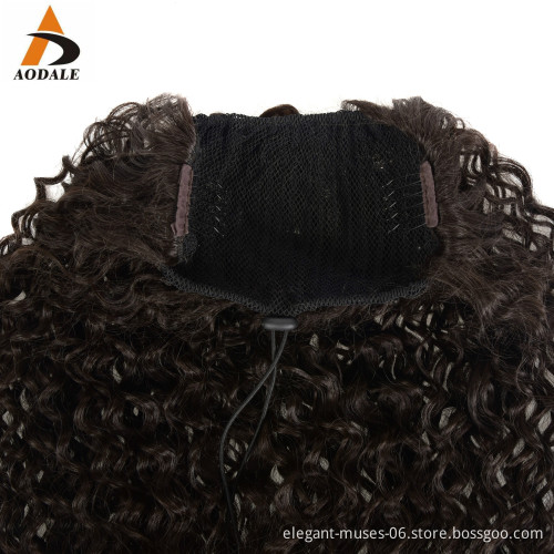 Wholesale Price newest purple High Temperature Fiber Long Wavy postiche Synthetic palm clip hairpieces